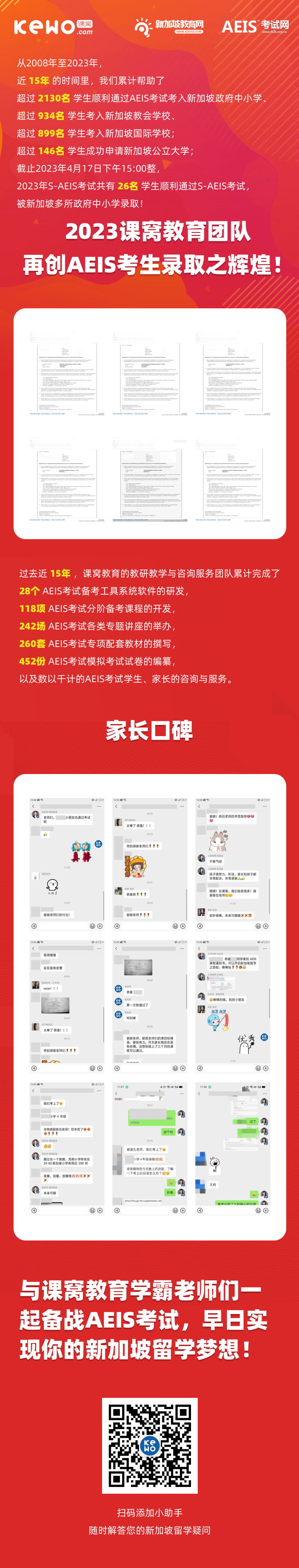 2023年S-AEIS考试喜报连连