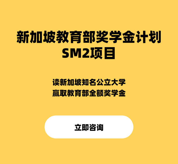 新加坡教育部奖学金计划SM2项目