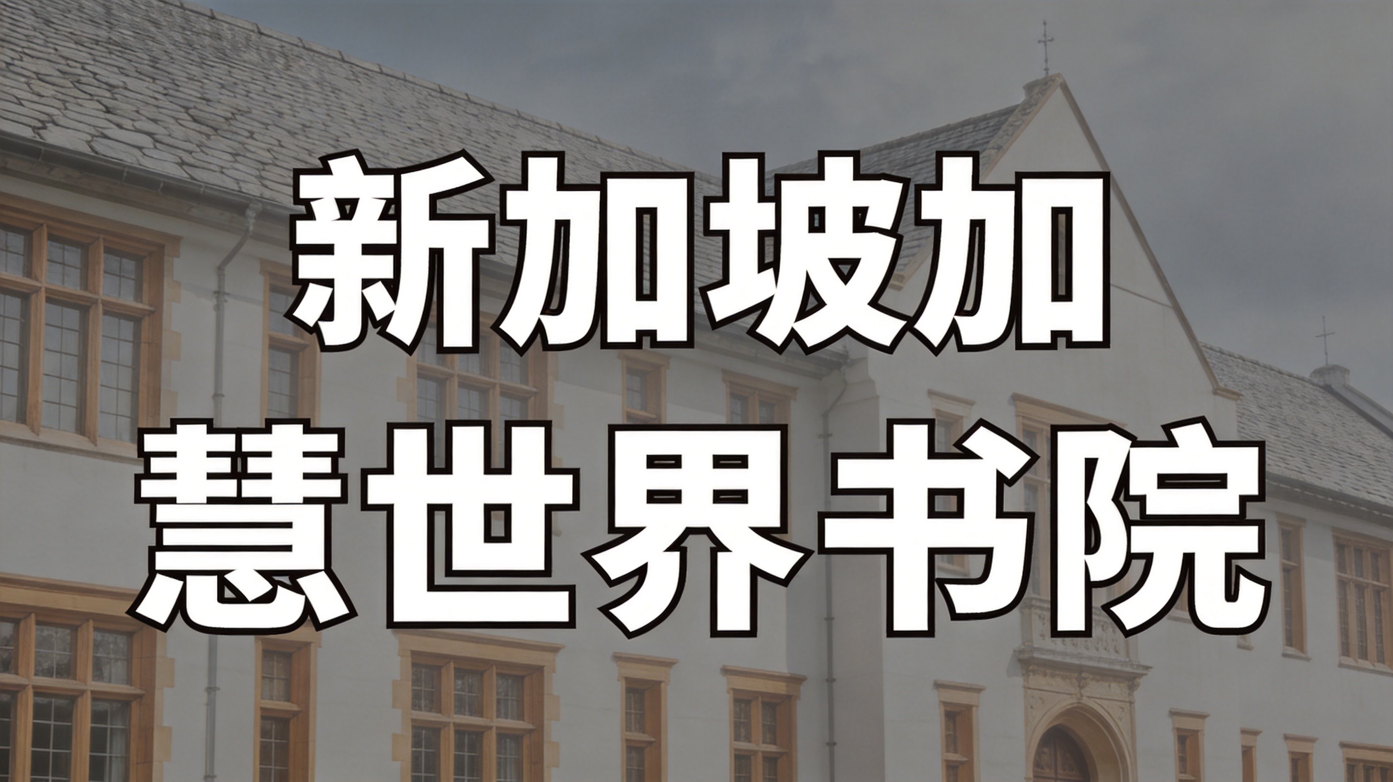 新加坡加慧世界书院6-12年级入学测试改为SLATE